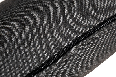 Декоративная подушка для мебели, цвет темно-серый 019