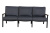 "Крокус" лаунж-зона 5-местная из алюминия, цвет темно-серый
