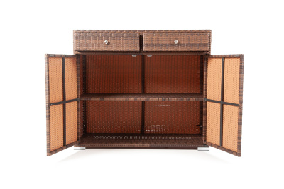 "Мальта" тумба плетеная из искусственного ротанга, цвет коричневый