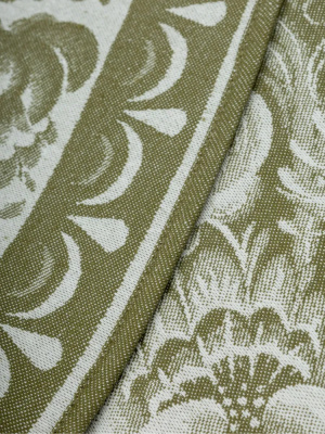 Скатерть жаккардовая "Цветы" D178