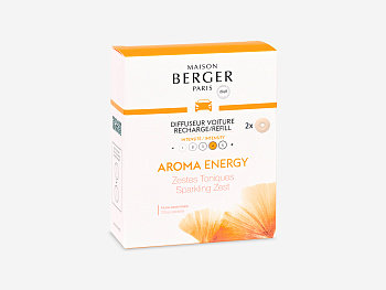 Сменные блоки 2шт для автодиффузора-клипсы  Арома Энергия