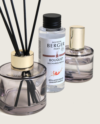 Набор подарочный Розали: интерьерные спрей-духи 50мл и диффузор 90мл с ароматом Брызги шампанского