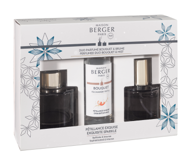 Набор подарочный Розали: интерьерные спрей-духи 50мл и диффузор 90мл с ароматом Брызги шампанского