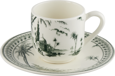 Чашка кофейная с блюдцем 2шт